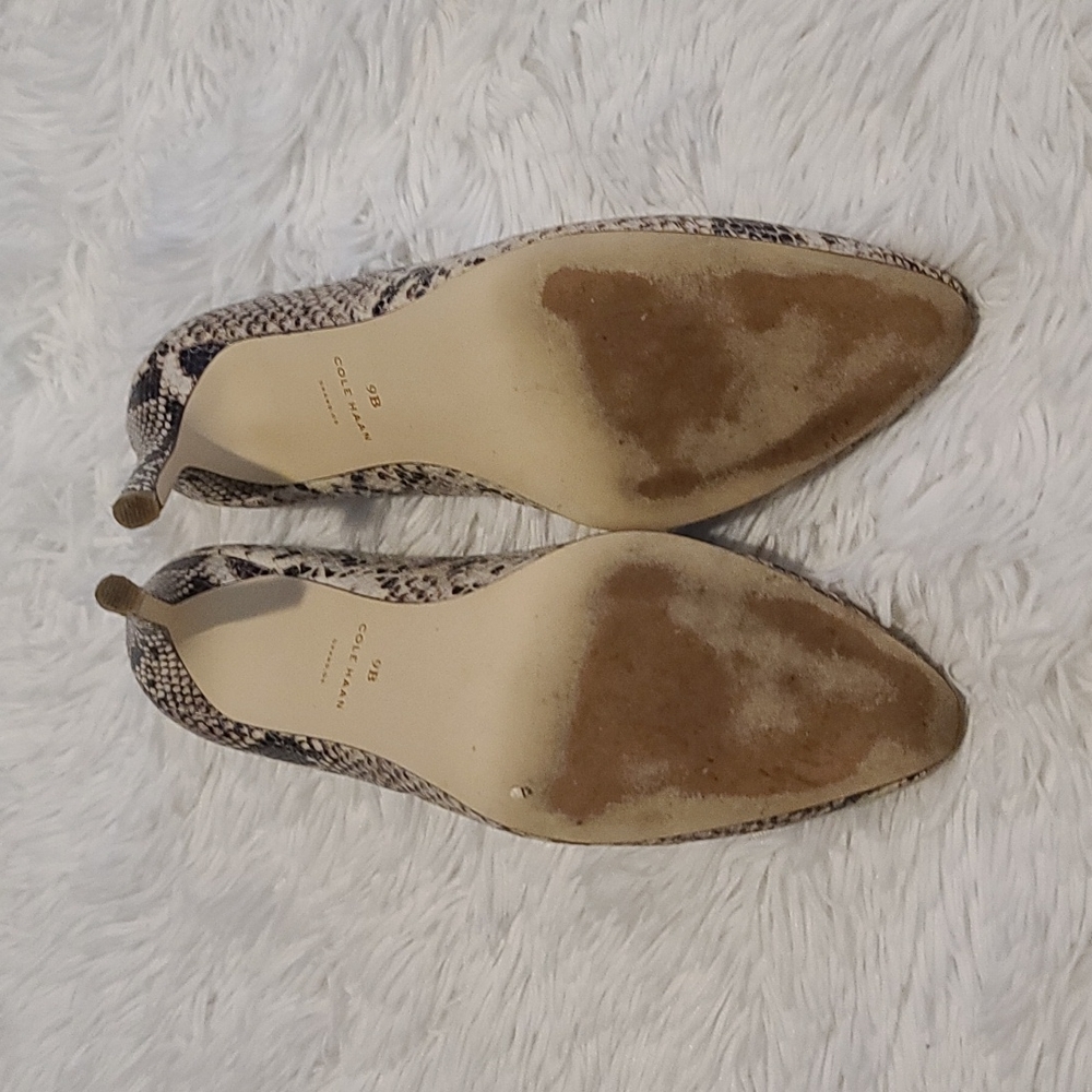 Cole Haan | snake skin heel | sz 9 - Picture 6 of 13